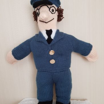 Postman Pat Knitted Toy